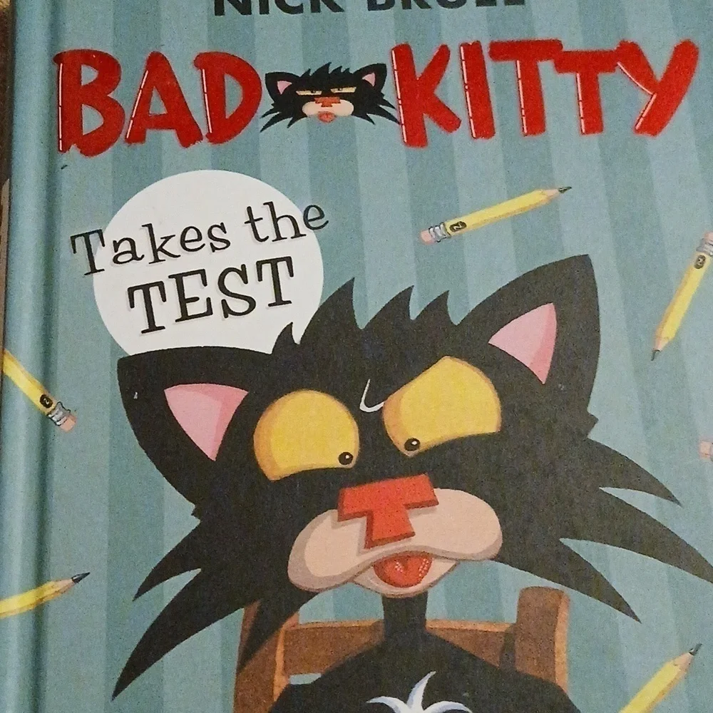 Bad Kitty Book Graphic Novel Takes the Test Nick Bruel 2017